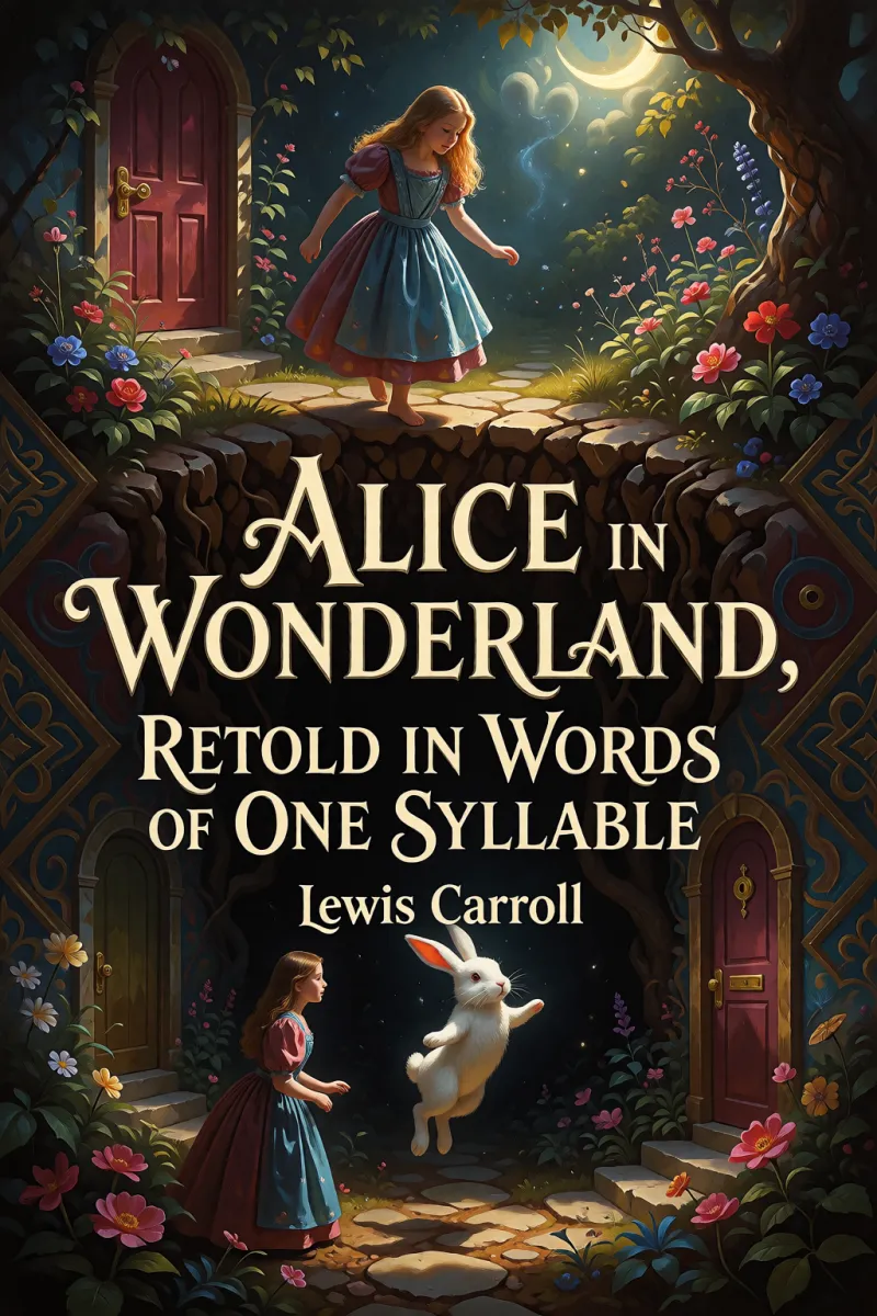 Cover of Alice in Wonderland, Retold in Words of One Syllable by Lewis Carroll