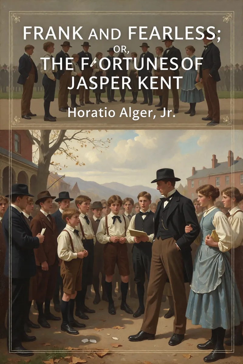 Cover of Frank and Fearless; or, The Fortunes of Jasper Kent by Horatio Alger, Jr.