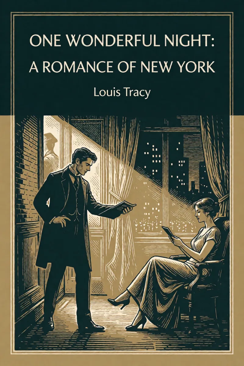 Cover of One Wonderful Night: A Romance of New York by Louis Tracy