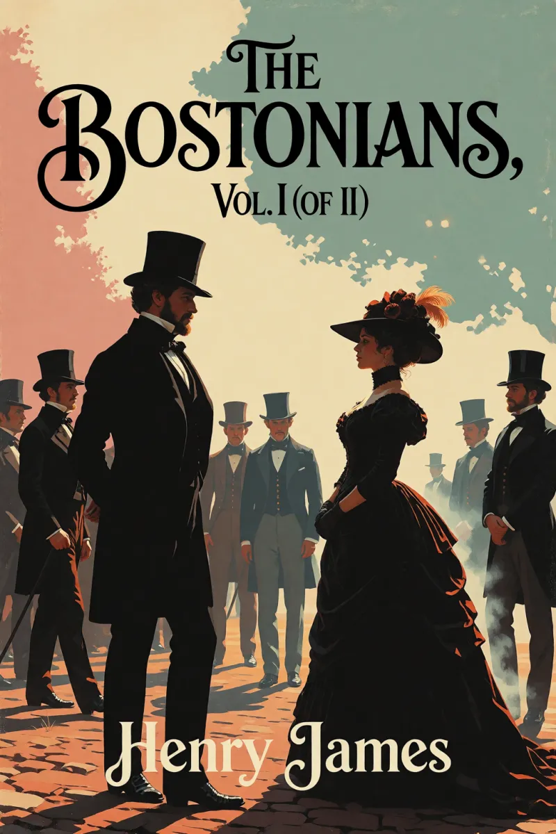 Cover of The Bostonians, Vol. I (of II) by Henry James