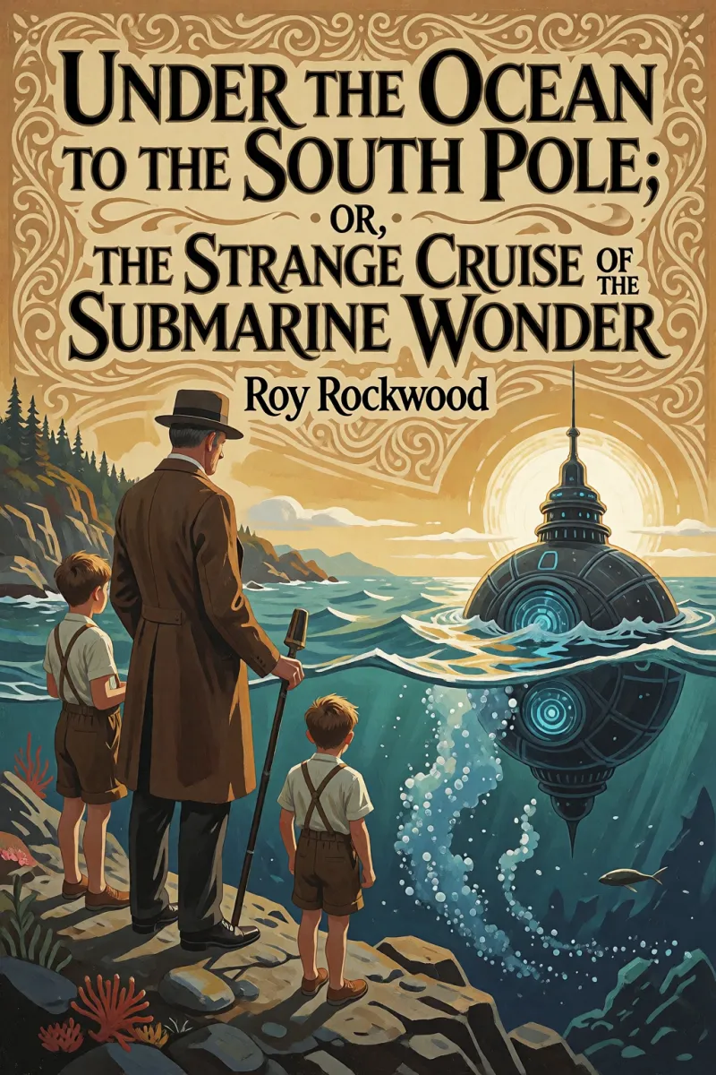 Cover of Under the Ocean to the South Pole; Or, the Strange Cruise of the Submarine Wonder by Roy Rockwood