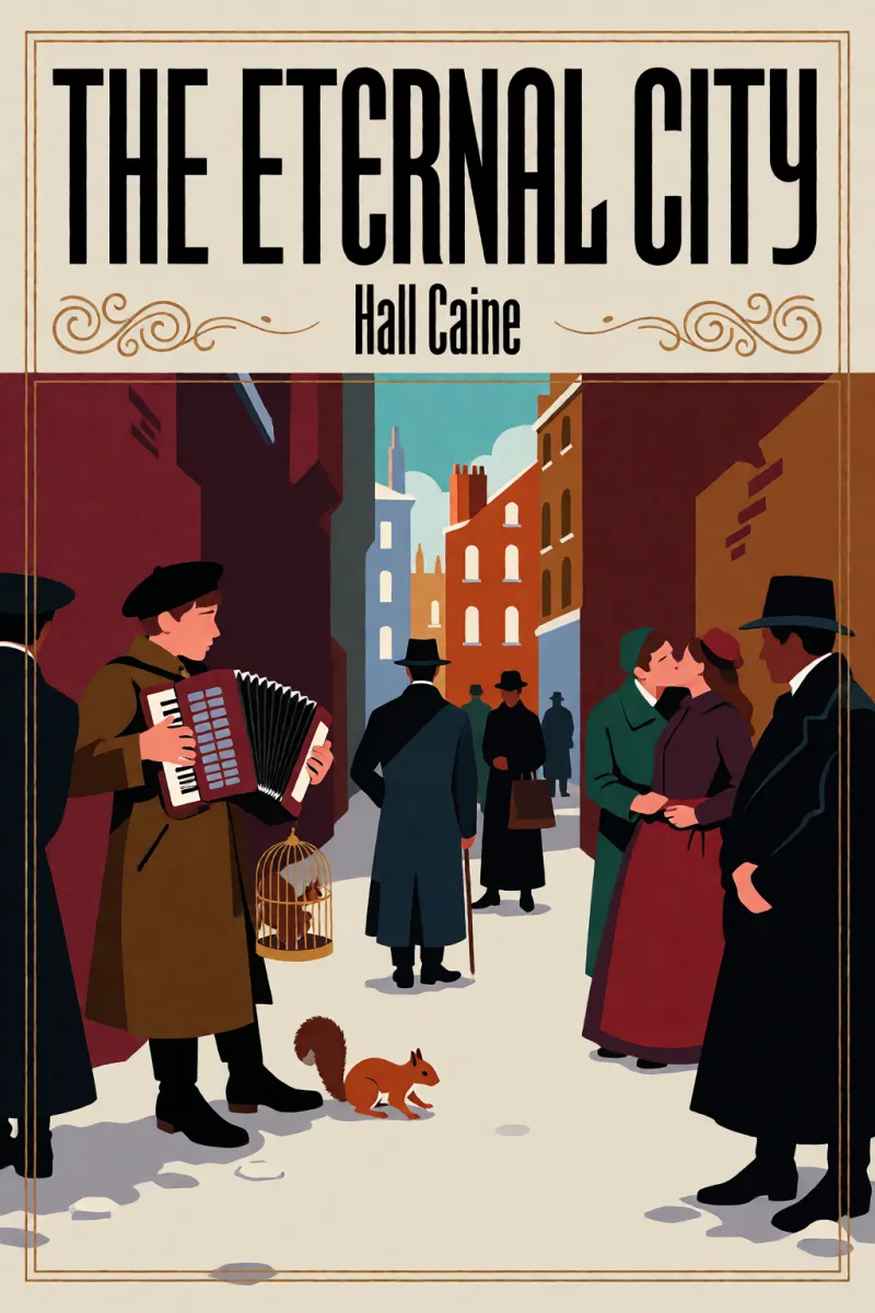 Cover of The Eternal City by Hall Caine