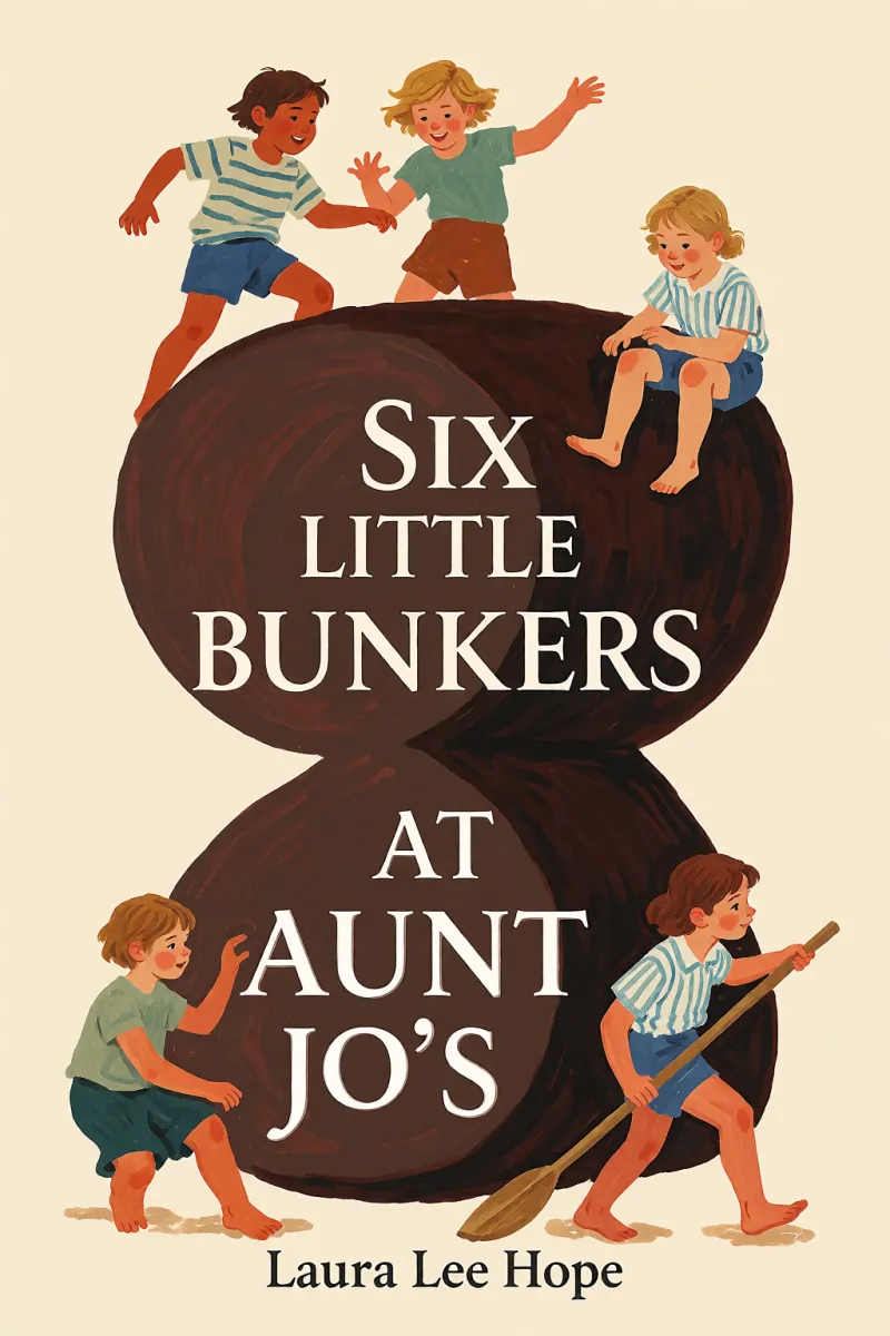 Cover of Six little Bunkers at Aunt Jo's by Laura Lee Hope