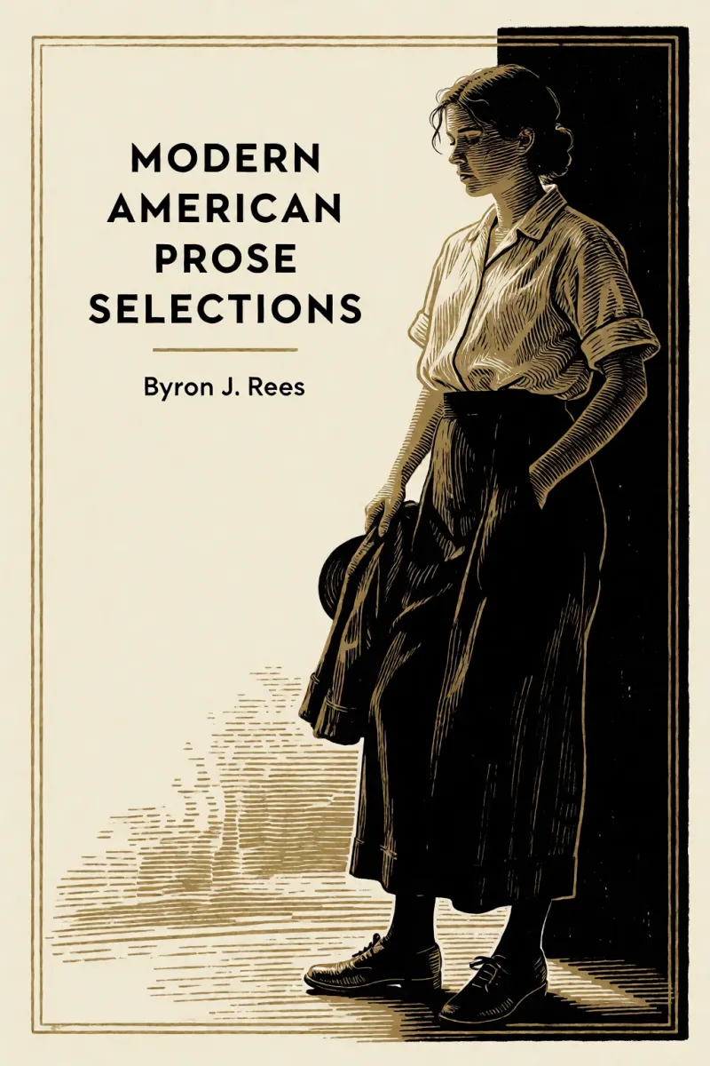 Cover of Modern American Prose Selections by Byron J. Rees