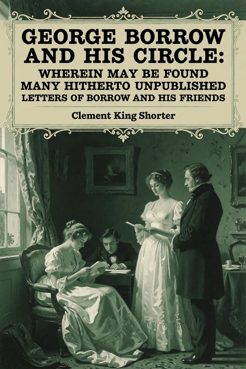 Cover of George Borrow and His Circle: Wherein May Be Found Many Hitherto Unpublished Letters of Borrow and His Friends by Clement King Shorter