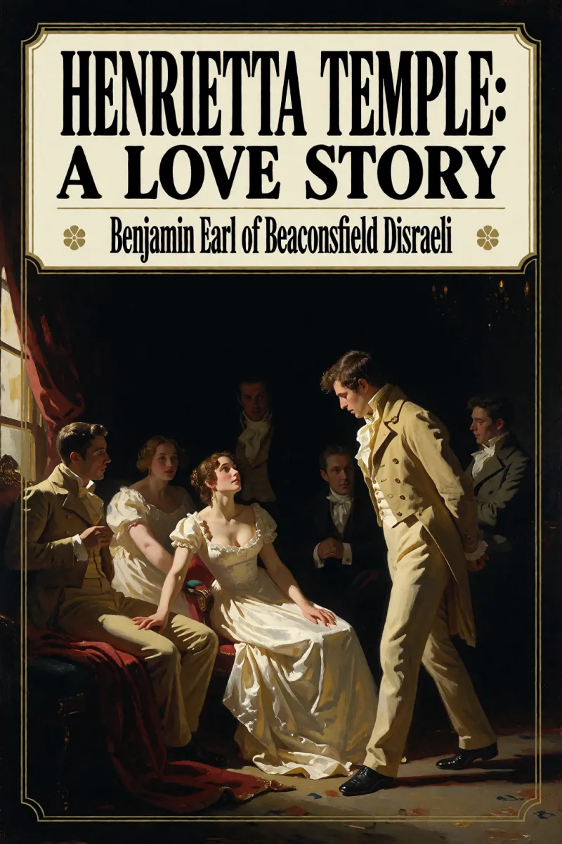 Cover of Henrietta Temple: A Love Story by Benjamin Earl of Beaconsfield Disraeli