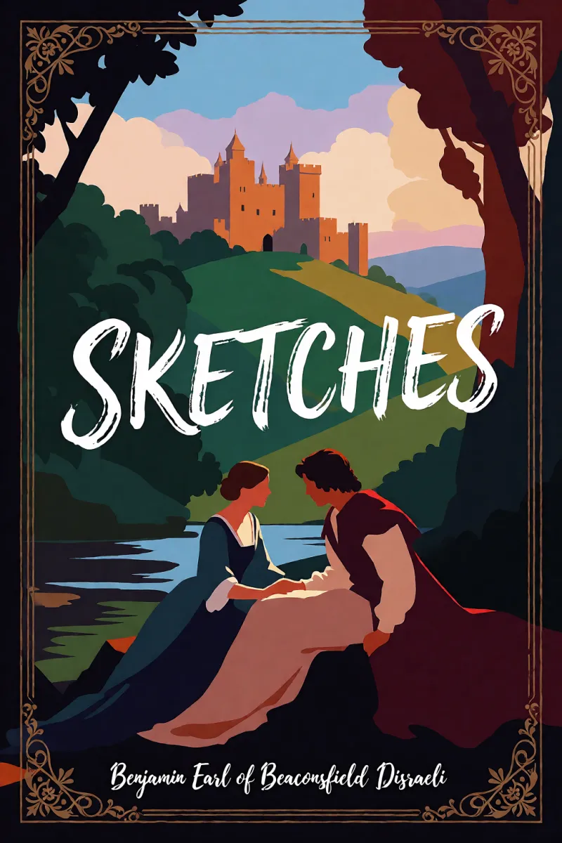 Cover of Sketches by Benjamin Earl of Beaconsfield Disraeli