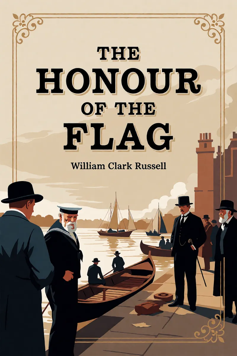 Cover of The Honour of the Flag by William Clark Russell