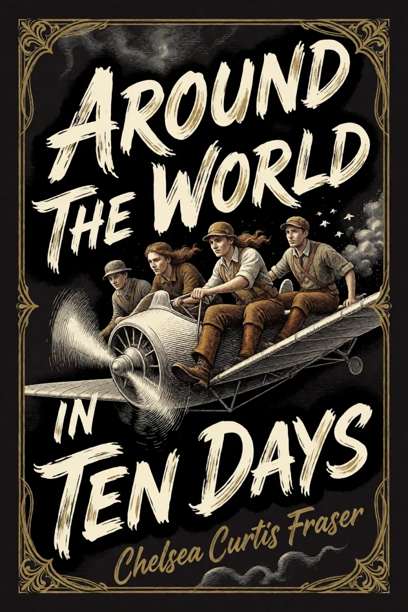 Cover of Around the World in Ten Days by Chelsea Curtis Fraser