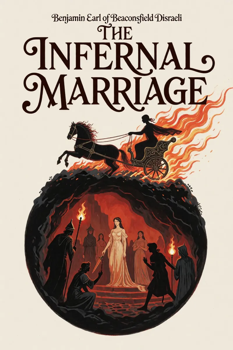 Cover of The Infernal Marriage by Benjamin Earl of Beaconsfield Disraeli