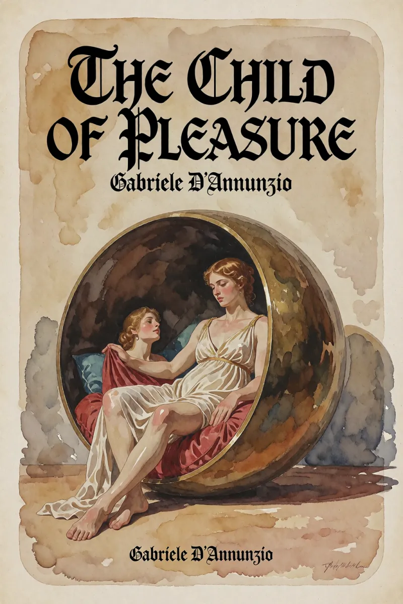 Cover of The Child of Pleasure by Gabriele D'Annunzio