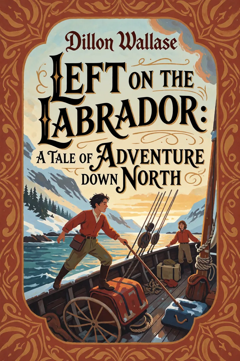 Cover of Left on the Labrador: A Tale of Adventure Down North by Dillon Wallace