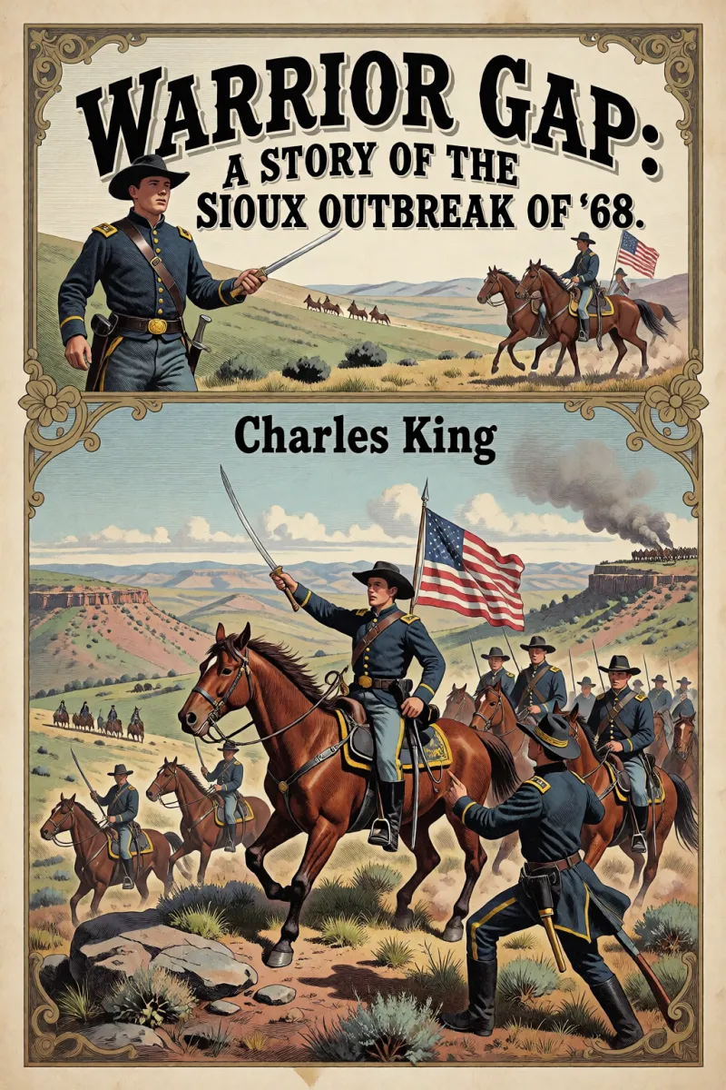 Cover of Warrior Gap: A Story of the Sioux Outbreak of '68. by Charles King