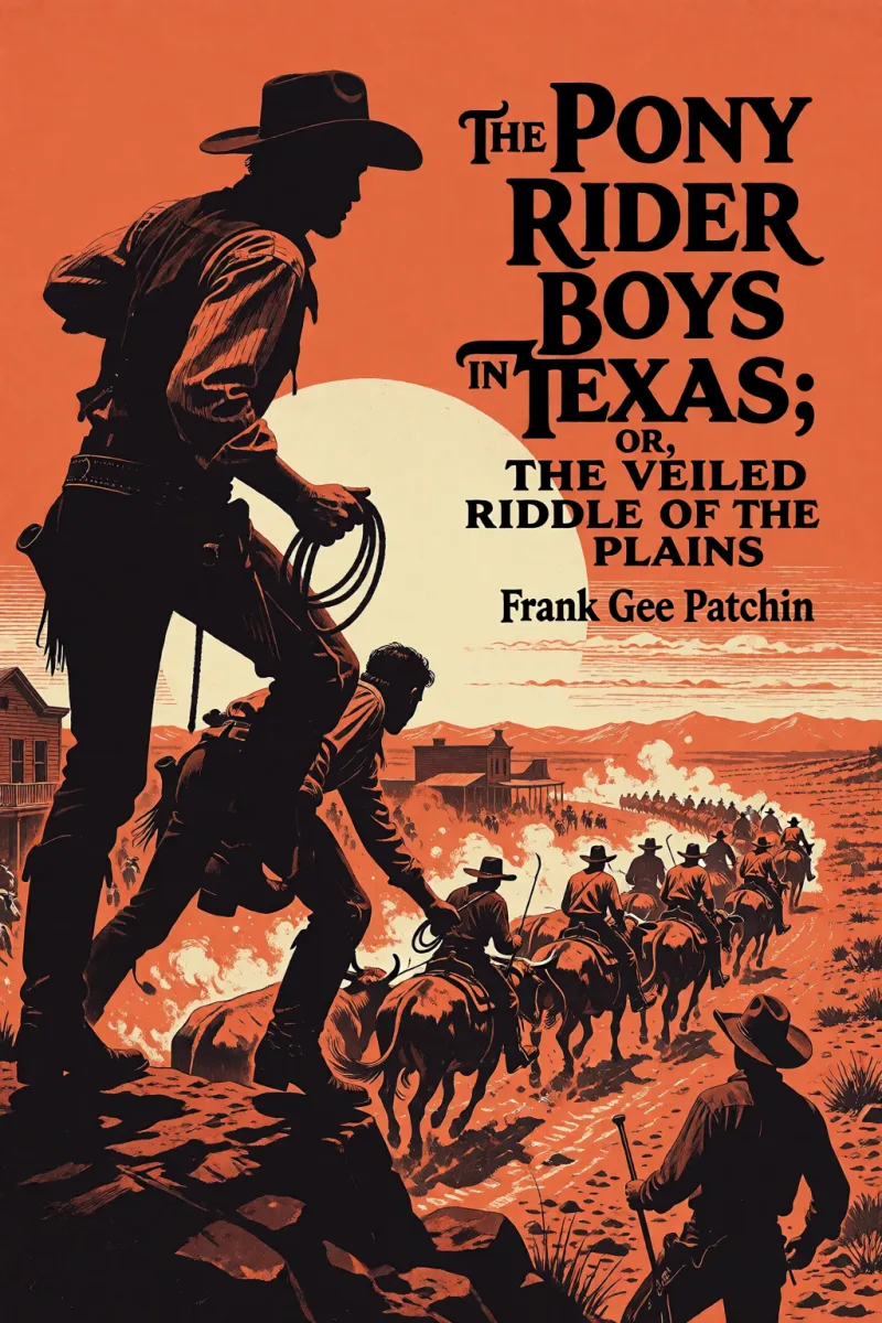 Cover of The Pony Rider Boys in Texas; Or, The Veiled Riddle of the Plains by Frank Gee Patchin