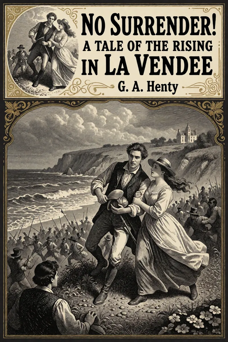 Cover of No Surrender! A Tale of the Rising in La Vendee by G. A. Henty