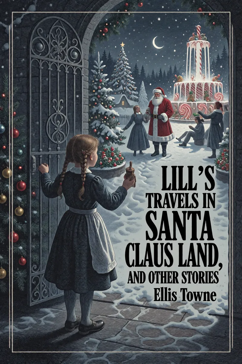Cover of Lill's Travels in Santa Claus Land, and Other Stories by Ellis Towne