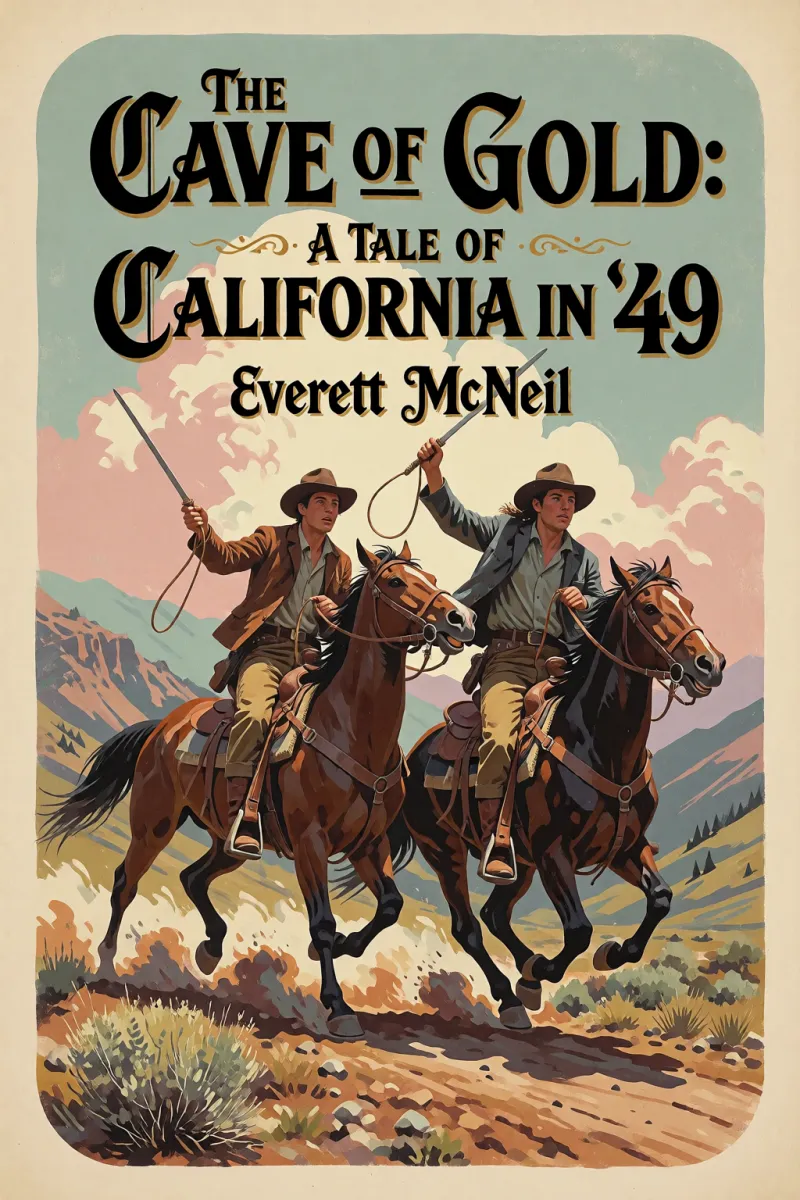 Cover of The Cave of Gold: A Tale of California in '49 by Everett McNeil
