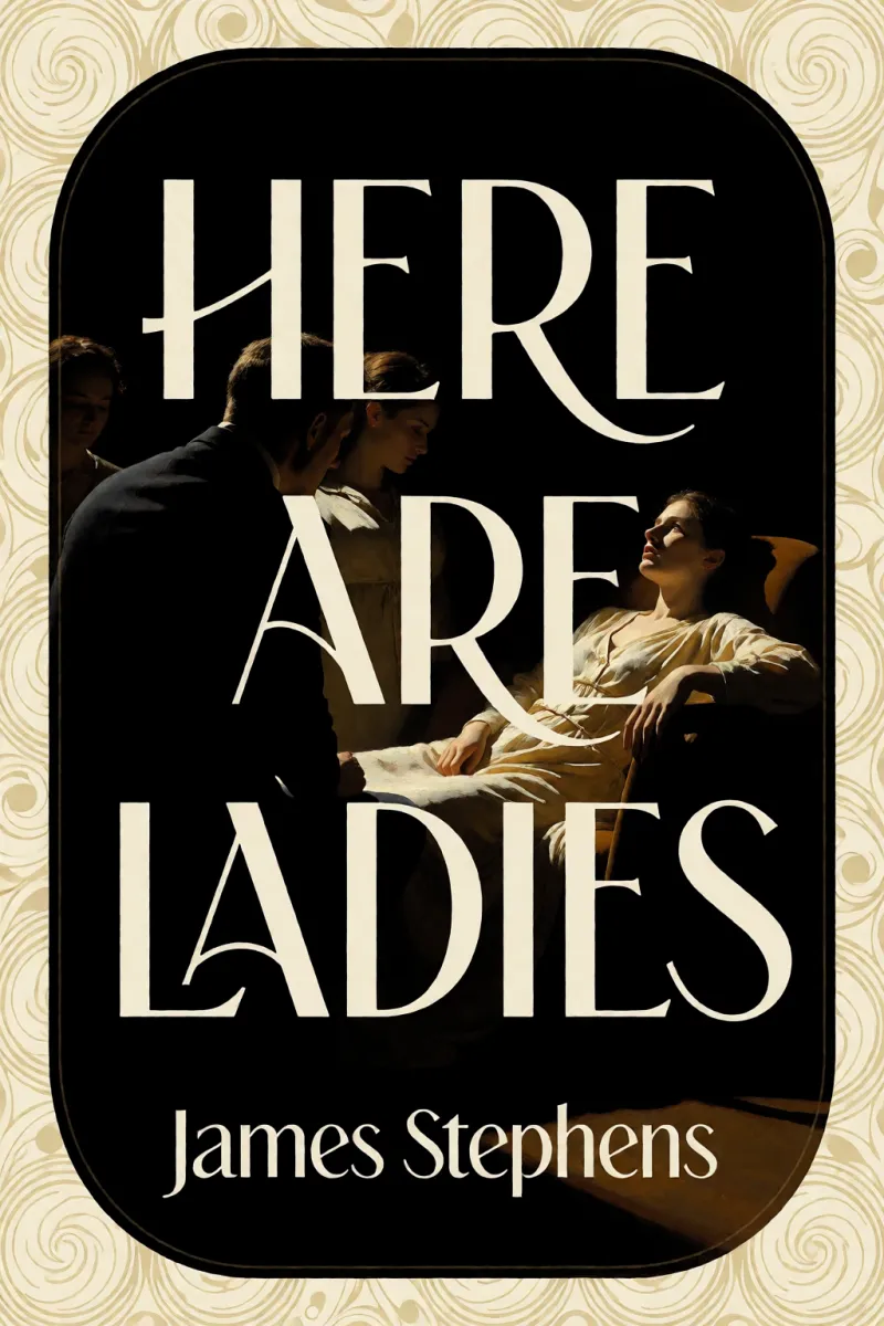 Cover of Here are Ladies by James Stephens