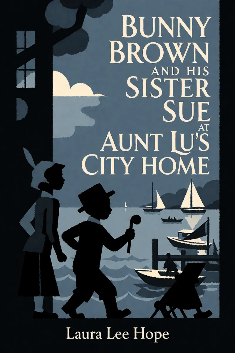 Cover of Bunny Brown and His Sister Sue at Aunt Lu's City Home by Laura Lee Hope