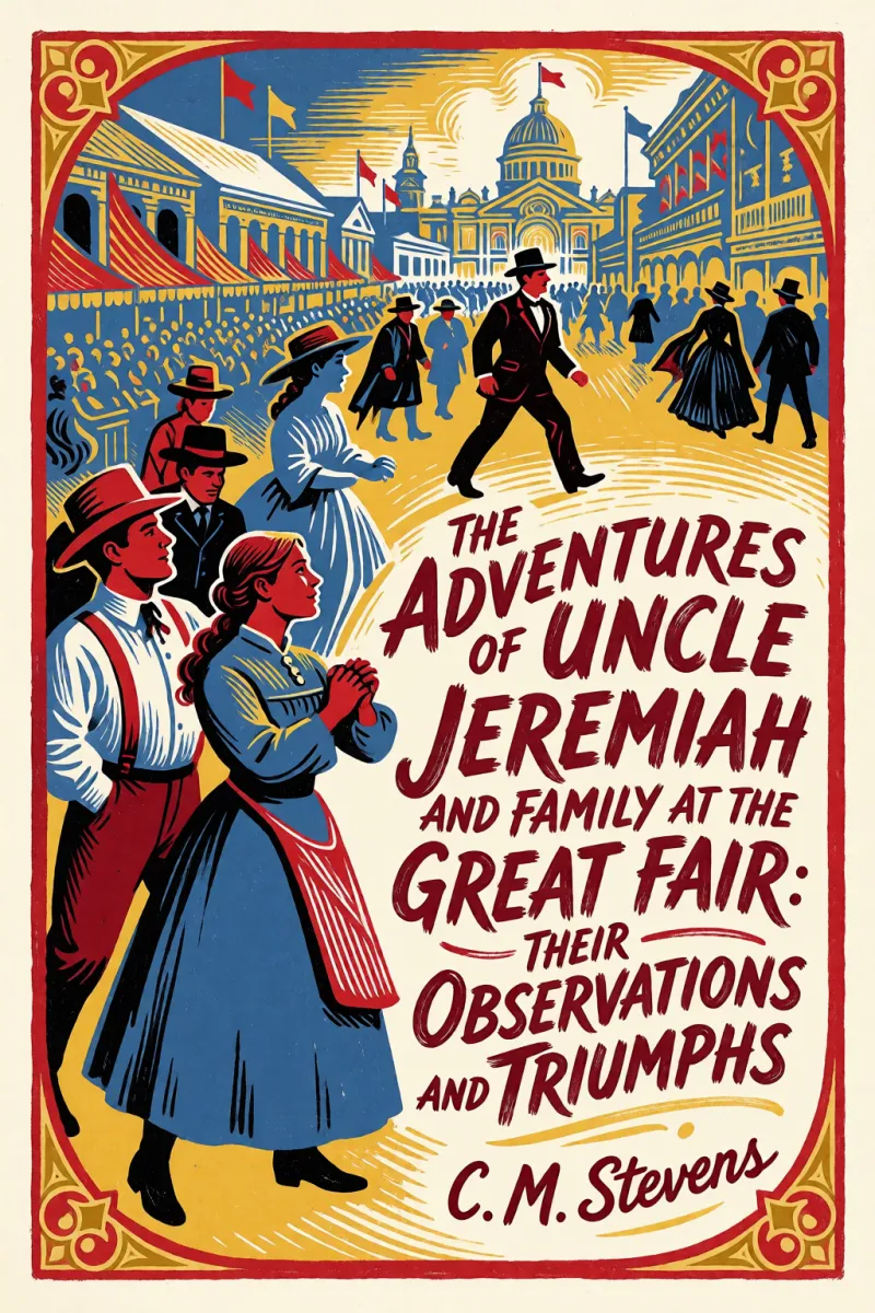 Cover of The Adventures of Uncle Jeremiah and Family at the Great Fair: Their Observations and Triumphs by C. M. Stevens