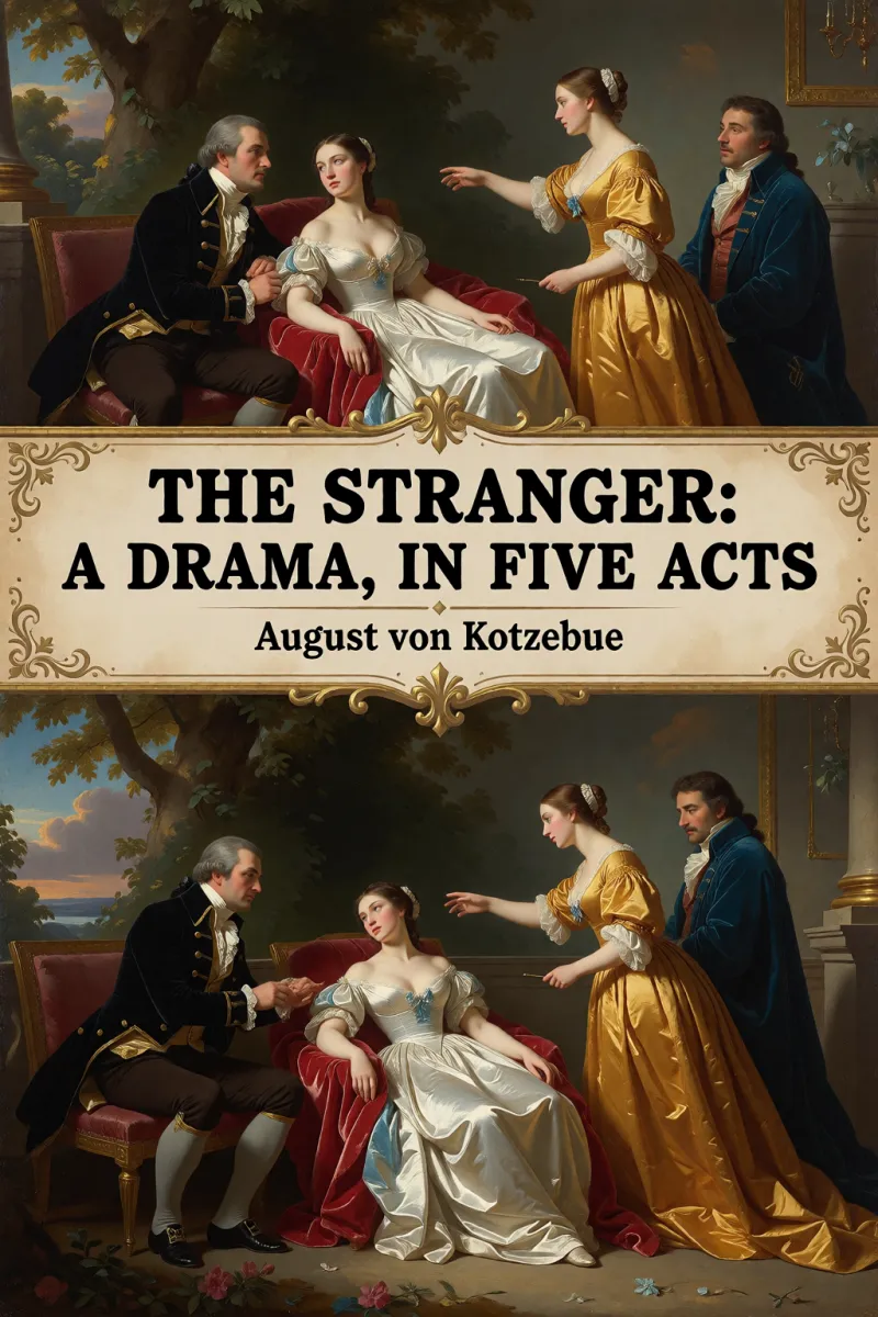 Cover of The Stranger: A Drama, in Five Acts by August von Kotzebue