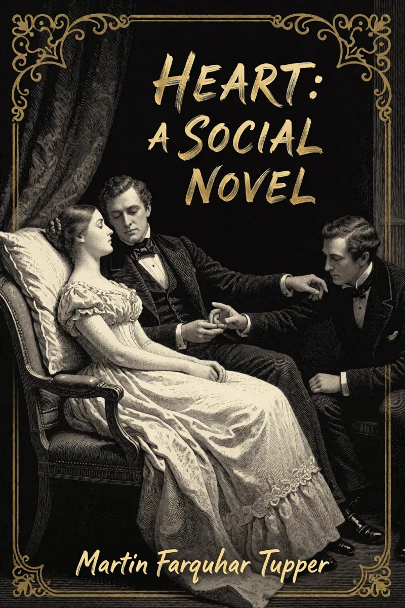Cover of Heart: A Social Novel by Martin Farquhar Tupper