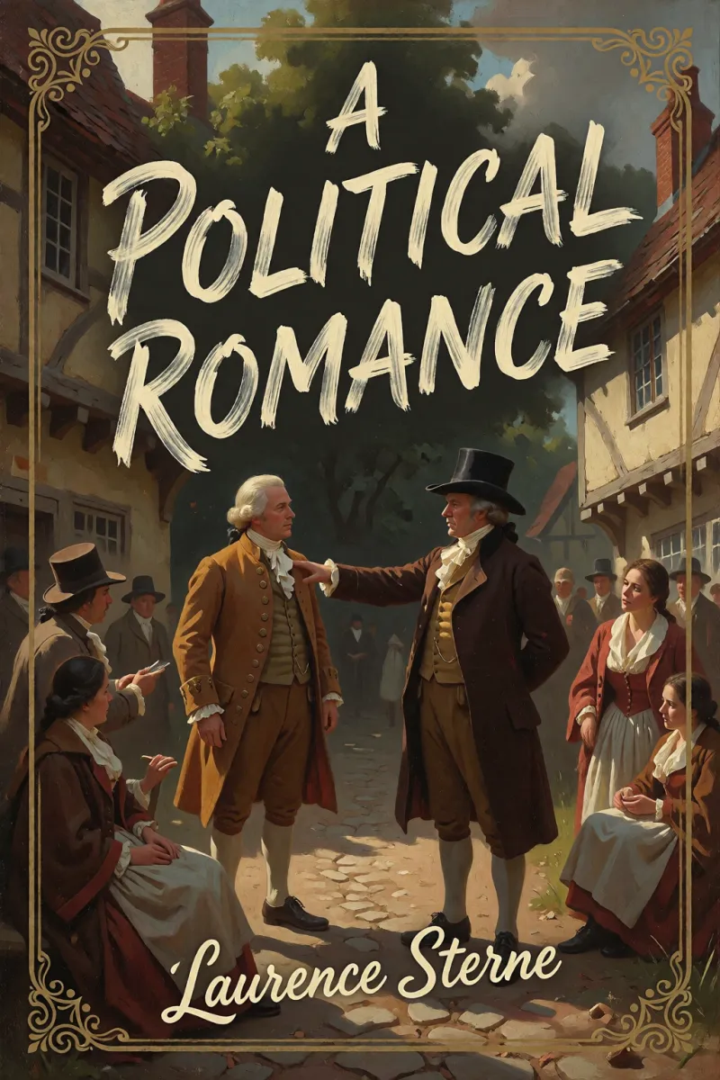 Cover of A Political Romance by Laurence Sterne