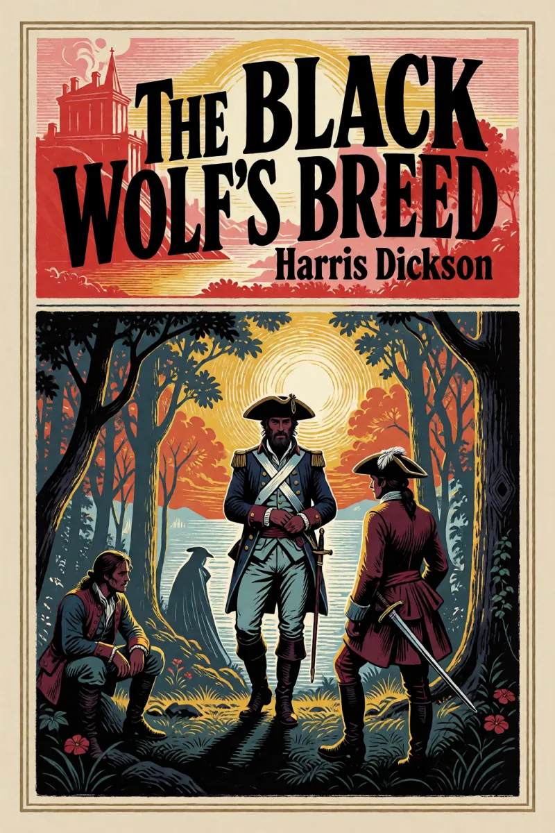 Cover of The black wolf's breed by Harris Dickson