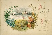 Cover of All Round the Year by E. Nesbit