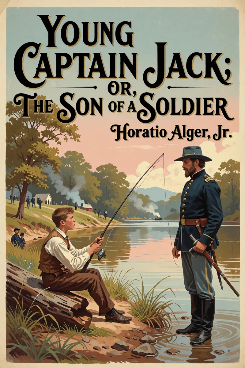 Cover of Young Captain Jack; Or, The Son of a Soldier by Horatio Alger, Jr.