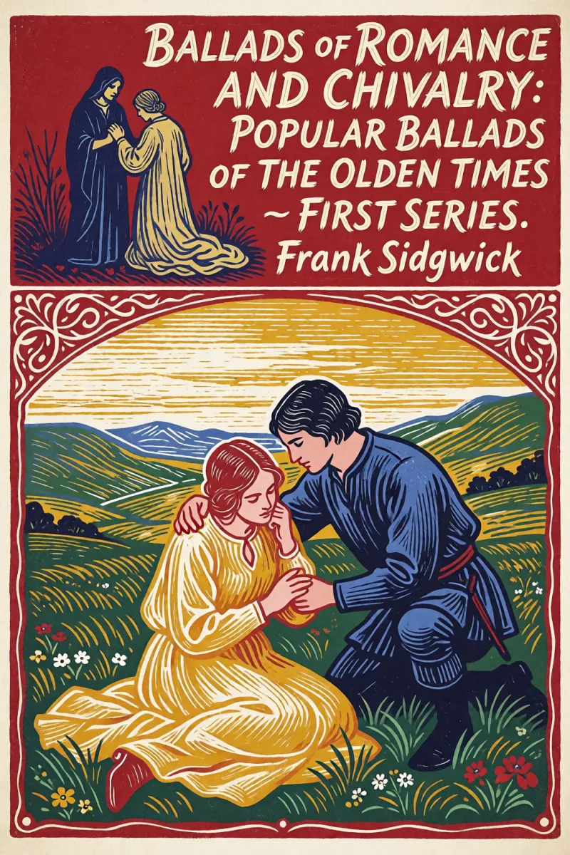 Cover of Ballads of Romance and Chivalry: Popular Ballads of the Olden Times - First Series by Frank Sidgwick