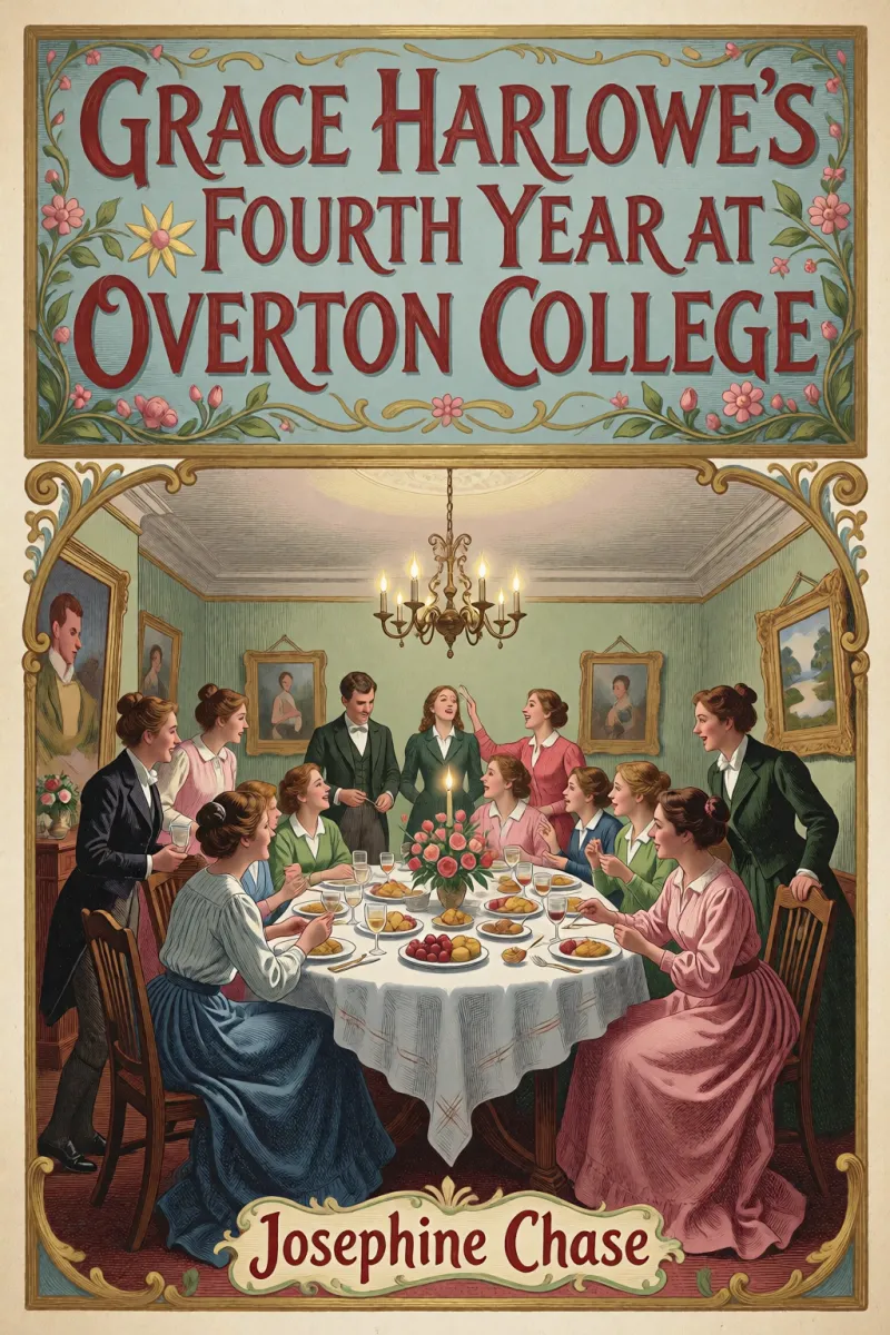Cover of Grace Harlowe's Fourth Year at Overton College by Josephine Chase
