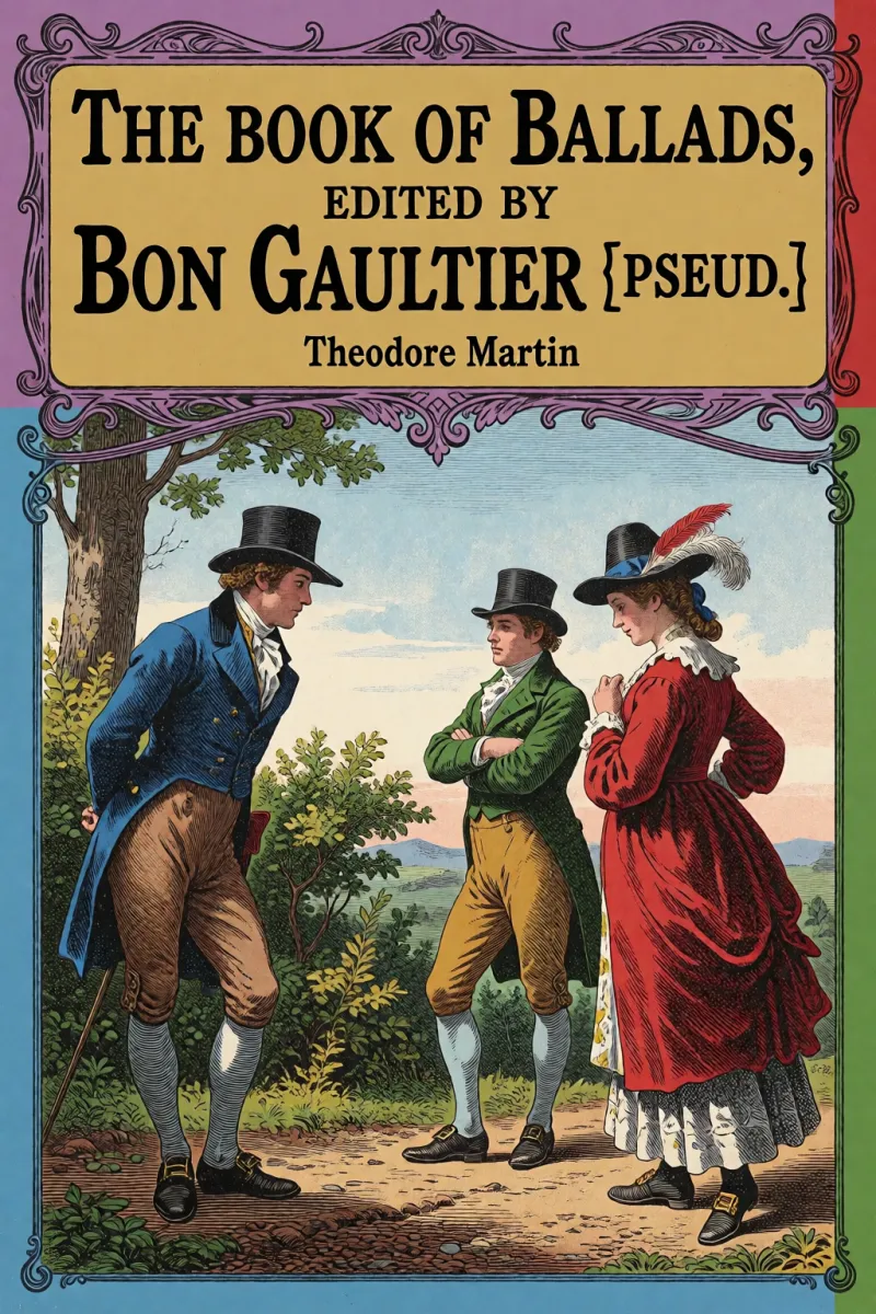 Cover of The Book of Ballads, edited by Bon Gaultier [pseud.] by Theodore Martin