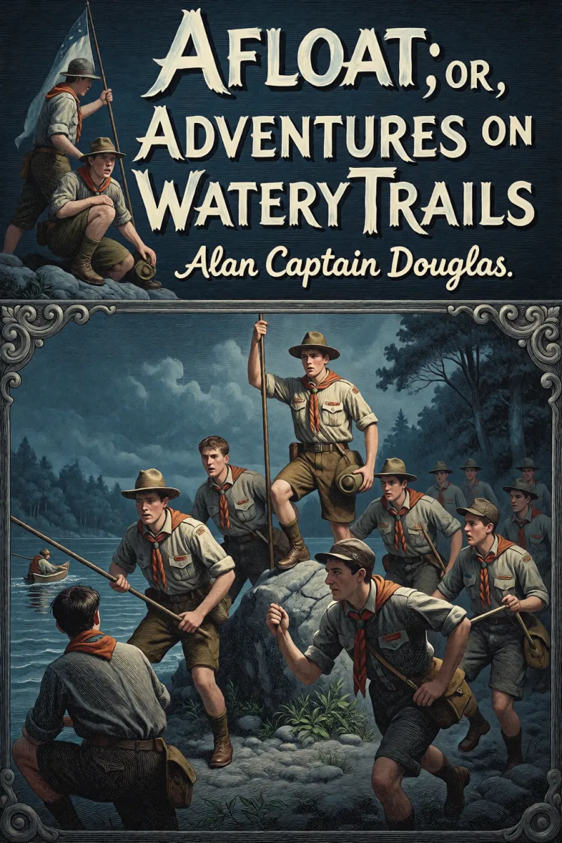 Cover of Afloat; or, Adventures on Watery Trails by Alan Captain Douglas