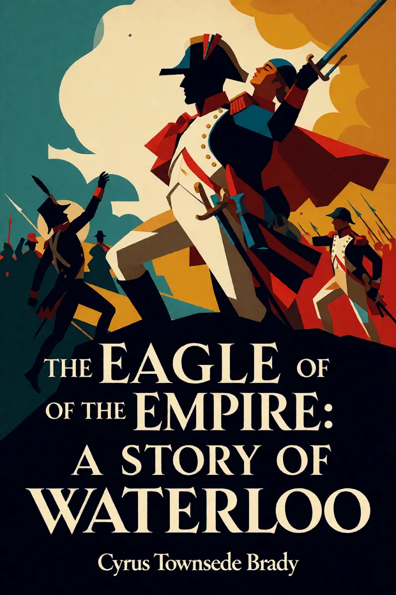 Cover of The Eagle of the Empire: A Story of Waterloo by Cyrus Townsend Brady