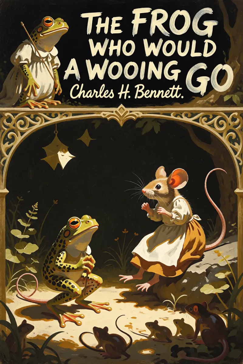 Cover of The Frog Who Would A Wooing Go by Charles H. Bennett