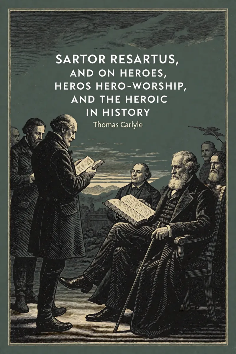 Cover of Sartor Resartus, and On Heroes, Hero-Worship, and the Heroic in History by Thomas Carlyle