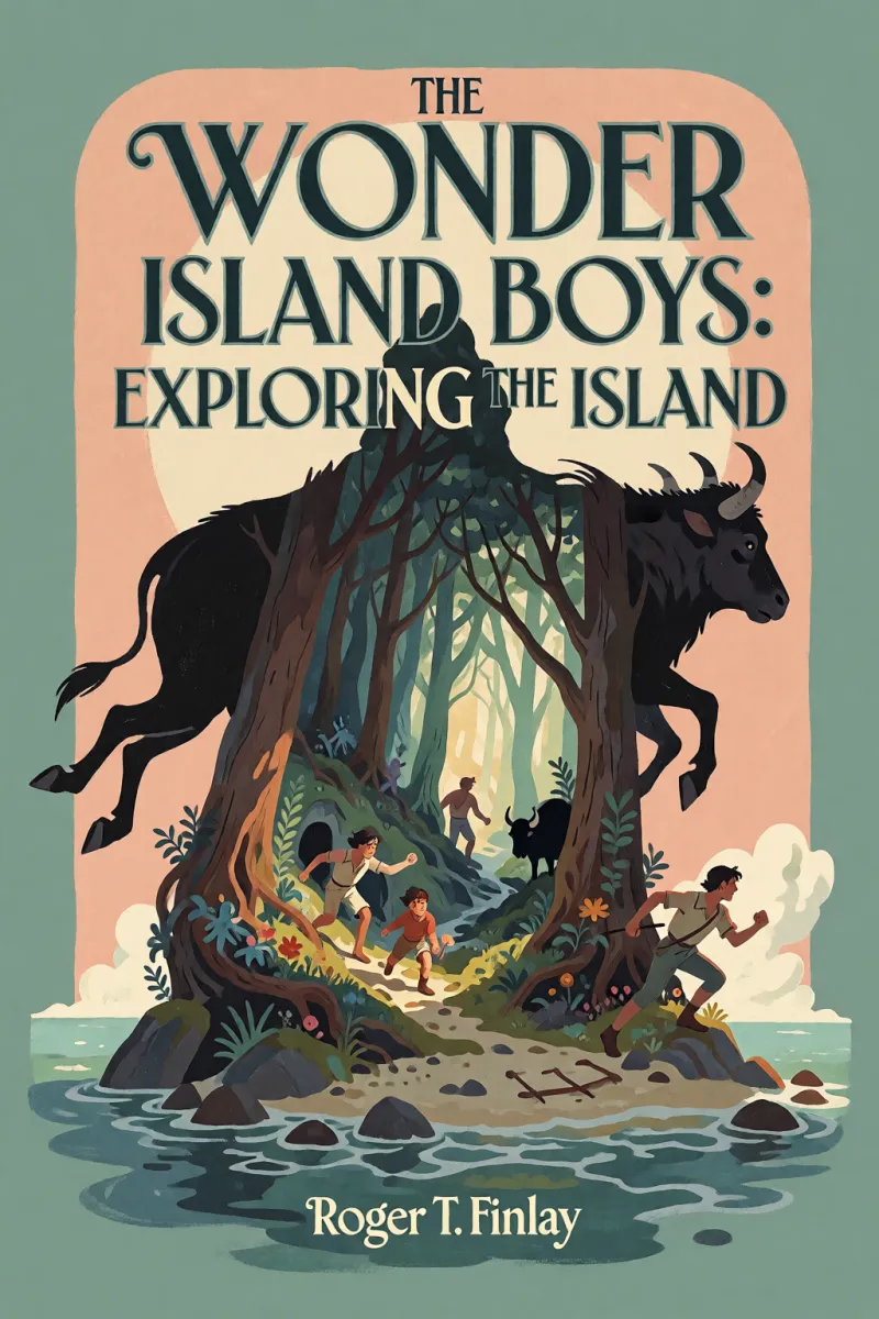 Cover of The Wonder Island Boys: Exploring the Island by Roger T. Finlay