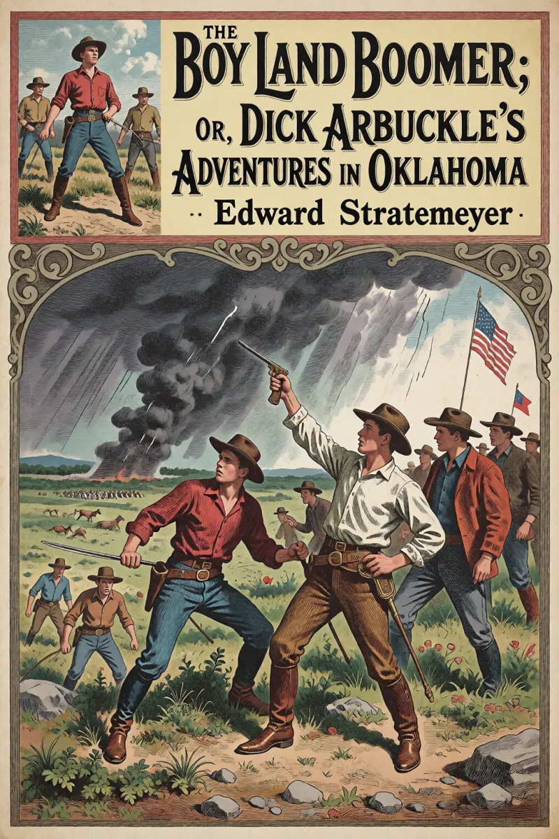 Cover of The Boy Land Boomer; Or, Dick Arbuckle's Adventures in Oklahoma by Edward Stratemeyer