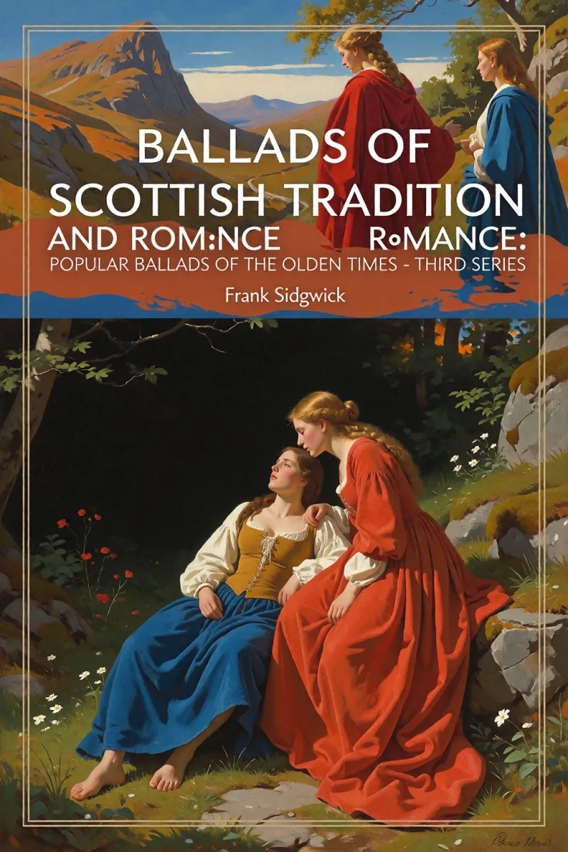 Cover of Ballads of Scottish Tradition and Romance: Popular Ballads of the Olden Times - Third Series by Frank Sidgwick