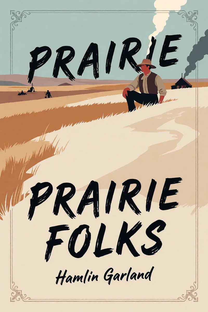 Cover of Prairie Folks by Hamlin Garland