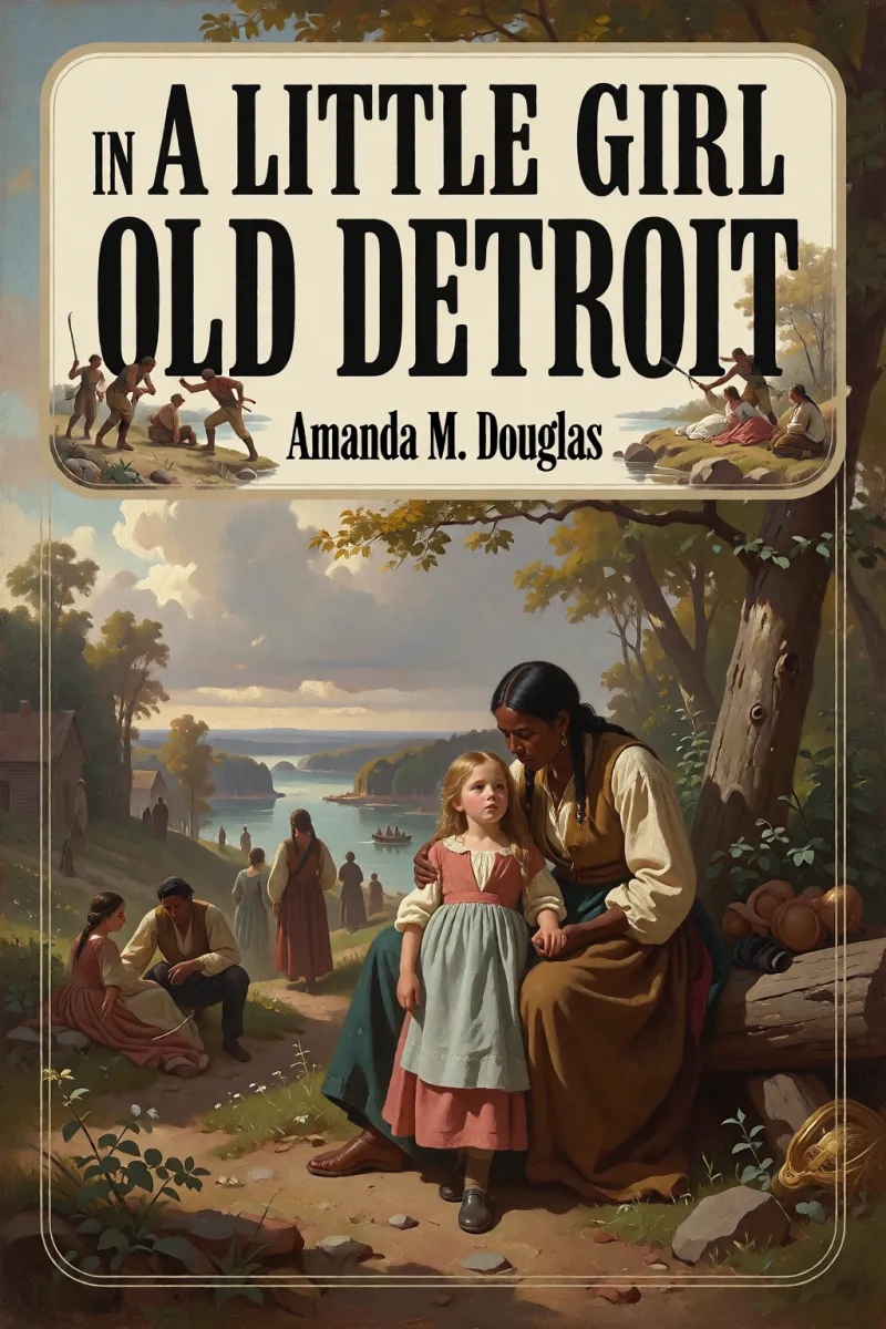 Cover of A Little Girl in Old Detroit by Amanda M. Douglas