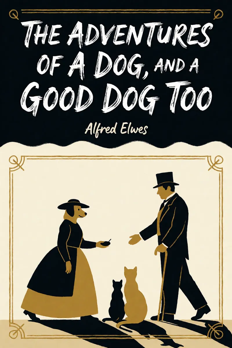 Cover of The Adventures of a Dog, and a Good Dog Too by Alfred Elwes