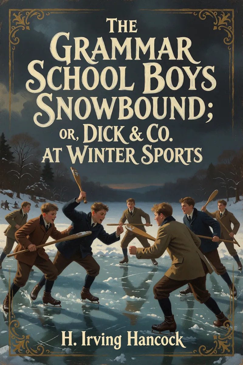 Cover of The Grammar School Boys Snowbound; or, Dick & Co. at Winter Sports by H. Irving Hancock