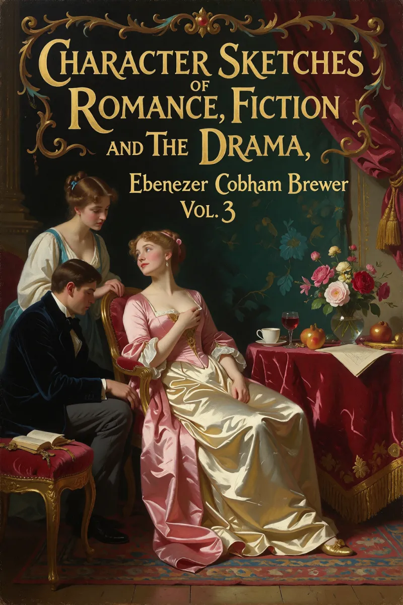 Cover of Character Sketches of Romance, Fiction and the Drama, Vol. 3 by Ebenezer Cobham Brewer