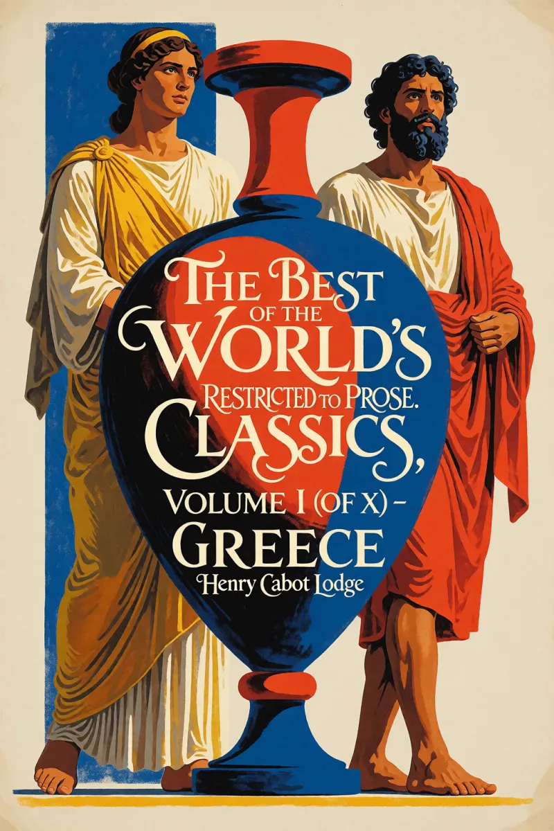 Cover of The Best of the World's Classics, Restricted to prose. Volume I (of X) - Greece by Henry Cabot Lodge