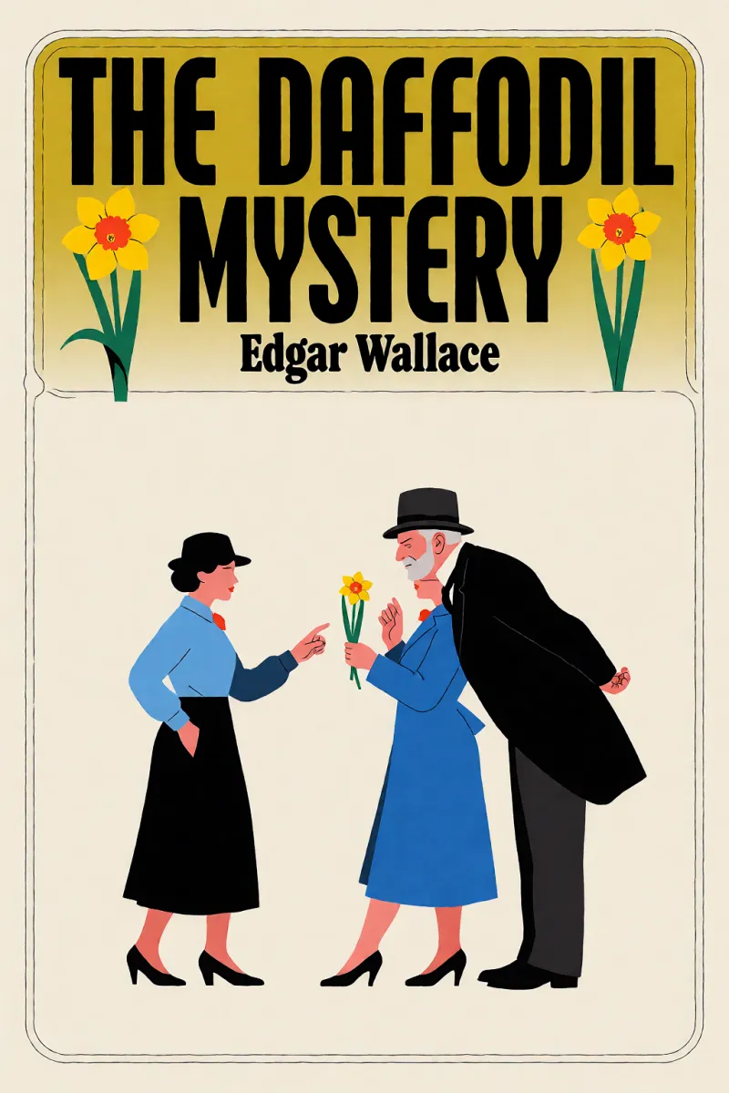 Cover of The Daffodil Mystery by Edgar Wallace
