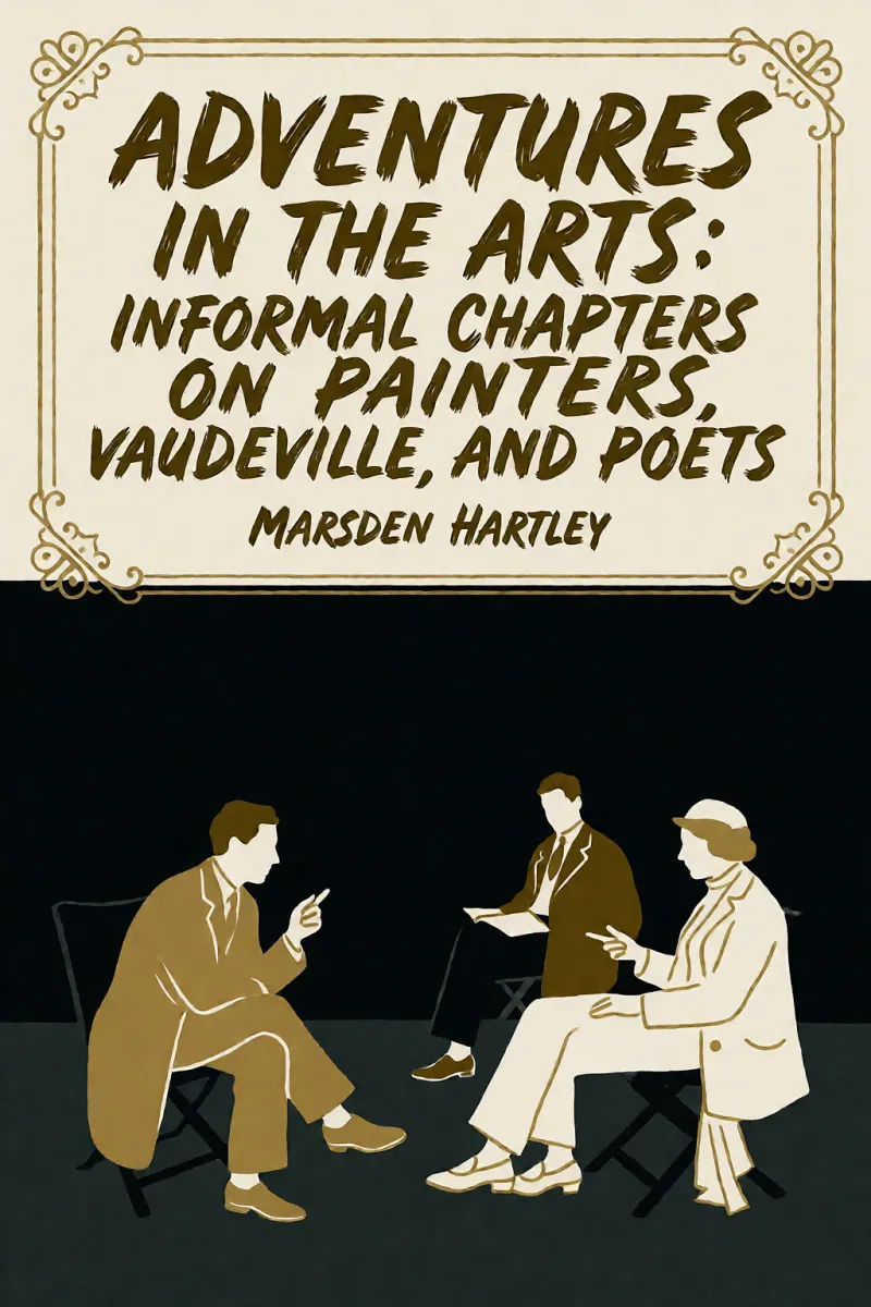 Cover of Adventures in the Arts: Informal Chapters on Painters, Vaudeville, and Poets by Marsden Hartley