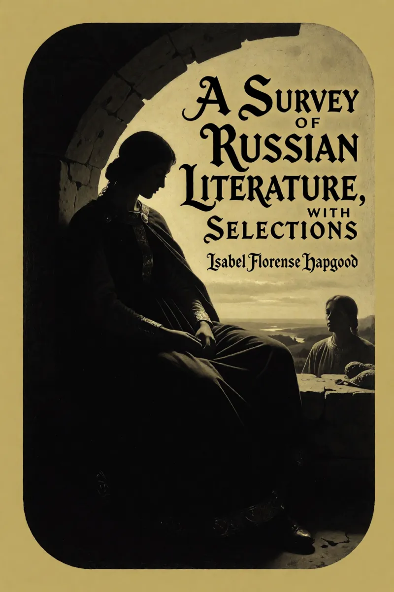 Cover of A Survey of Russian Literature, with Selections by Isabel Florence Hapgood
