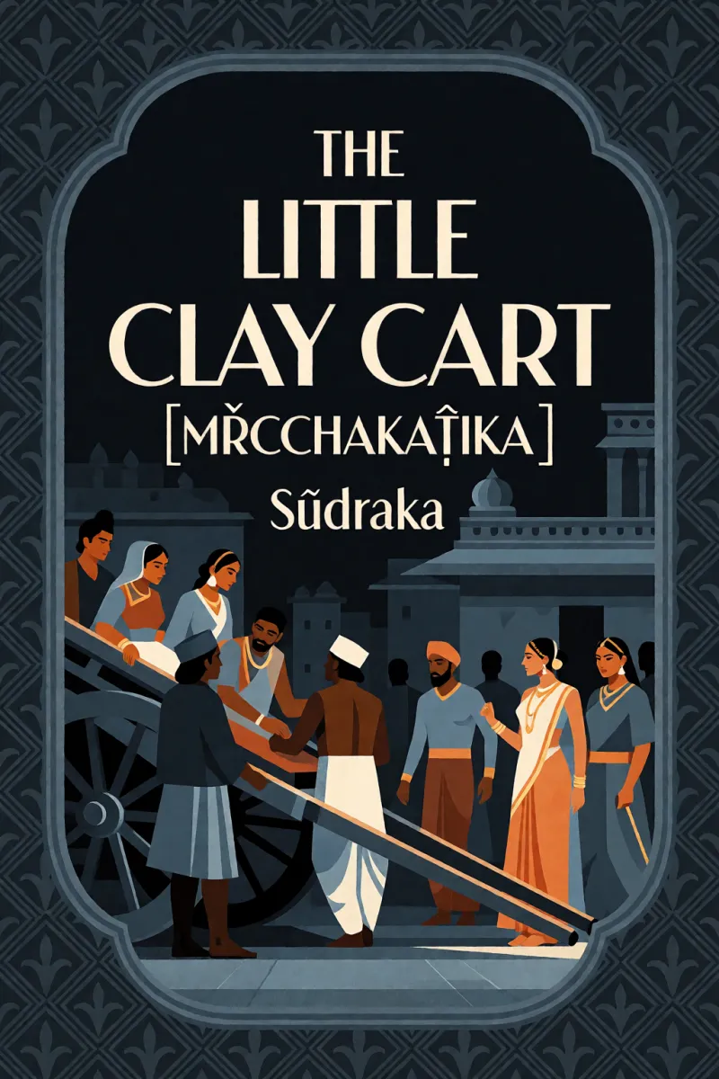 Cover of The Little Clay Cart [Mṛcchakaṭika] by Sūdraka